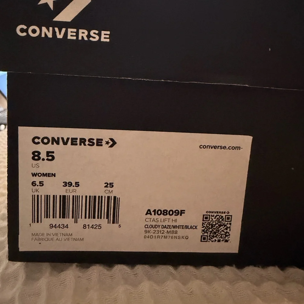 Converse Pink High-Top Sneakers - Picture 7 of 7